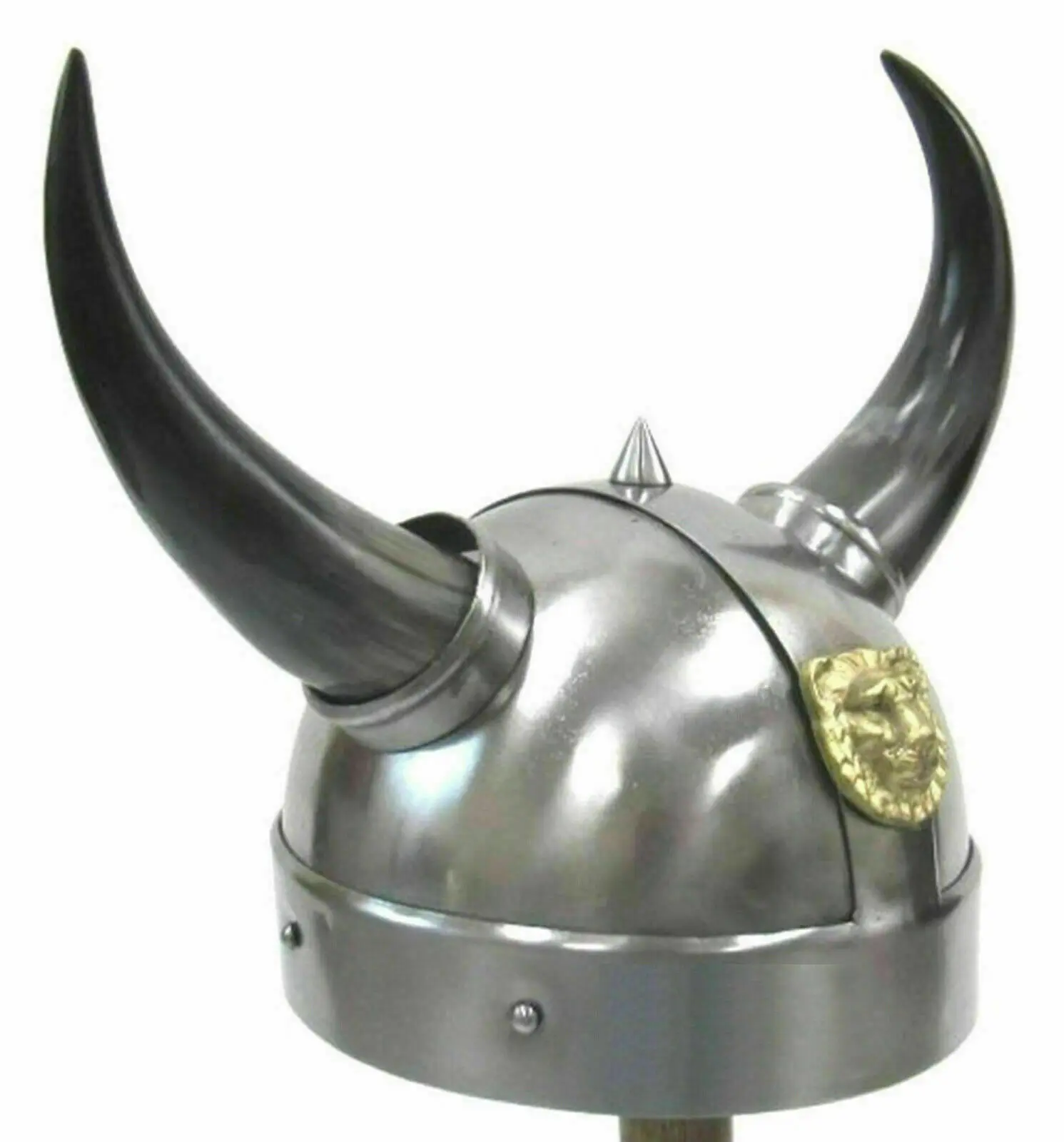 Viking Helmet Armor Warrior Medieval Helmet With Horns Helmet Cosplay Roleplay