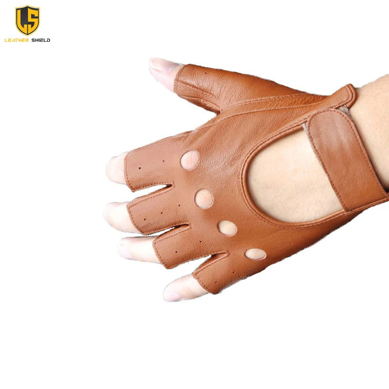 Safety Driving Gloves Latest Design With Customize Color Stylish Gloves A nd Screen Touching Leather Gloves