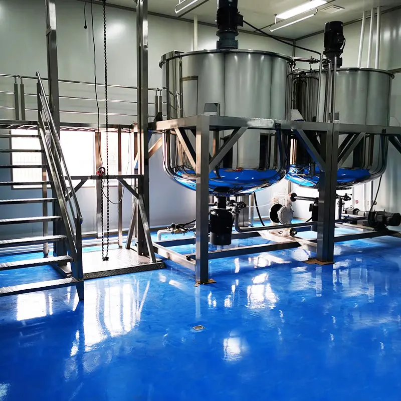 Cheap wholesale steam heating stainless steel 3000l mixing tank for liquid hand wash making