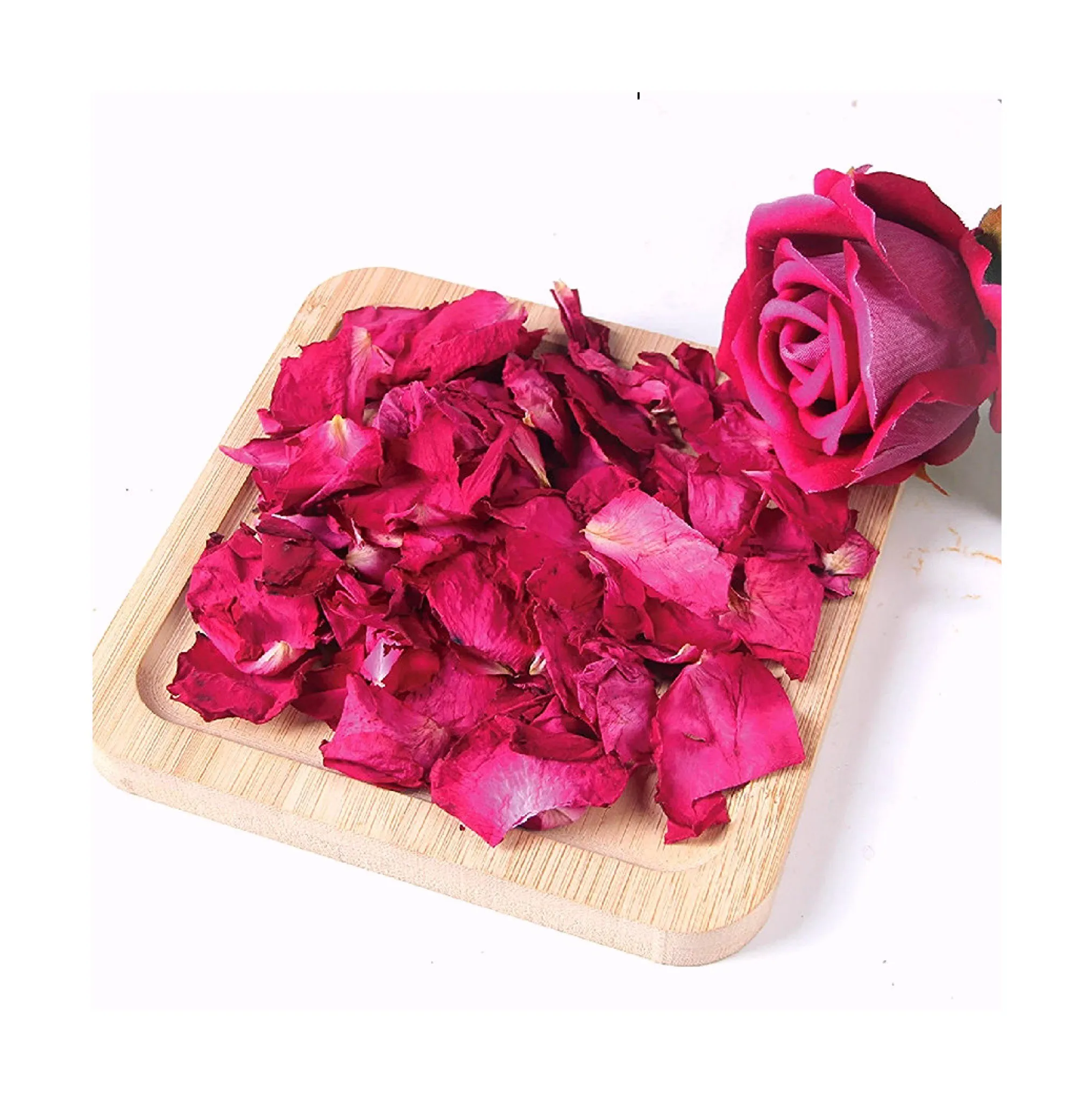 High Quality Natural Dried Rose Tea Edible Rose Petals for Tea or Baking/ Dry Rose Buds For Wedding And Bathing 99 Gold Data