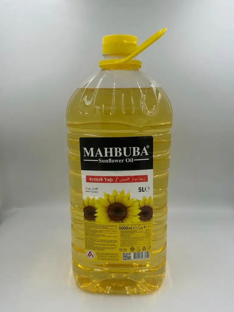 Best Quality 4L Sunflower Oil OEM Mahbuba Organic Sunflower Oil From Turkey First Quality 100% Purity Turkish High Quality