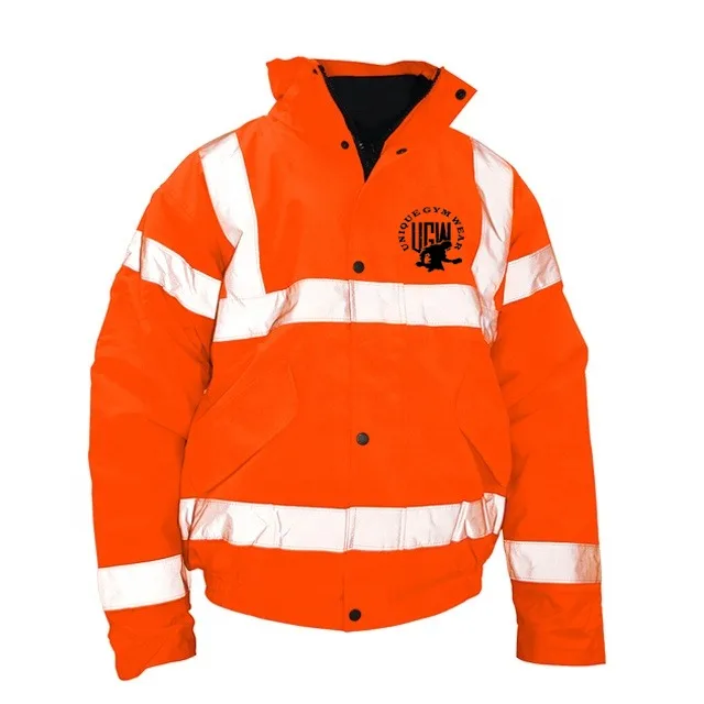 High Visibility Multipurpose Safety Jacket Men Adjustable Safety Jacket Security Visibility Reflective Safety Jacket For Men