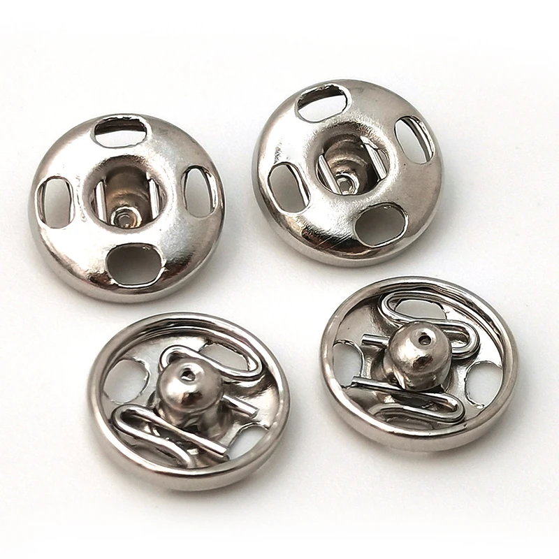 Prym 34G11SKF 11MM Metal Snap Fasteners Press Stud Rounded Sewing Rivet Buttons