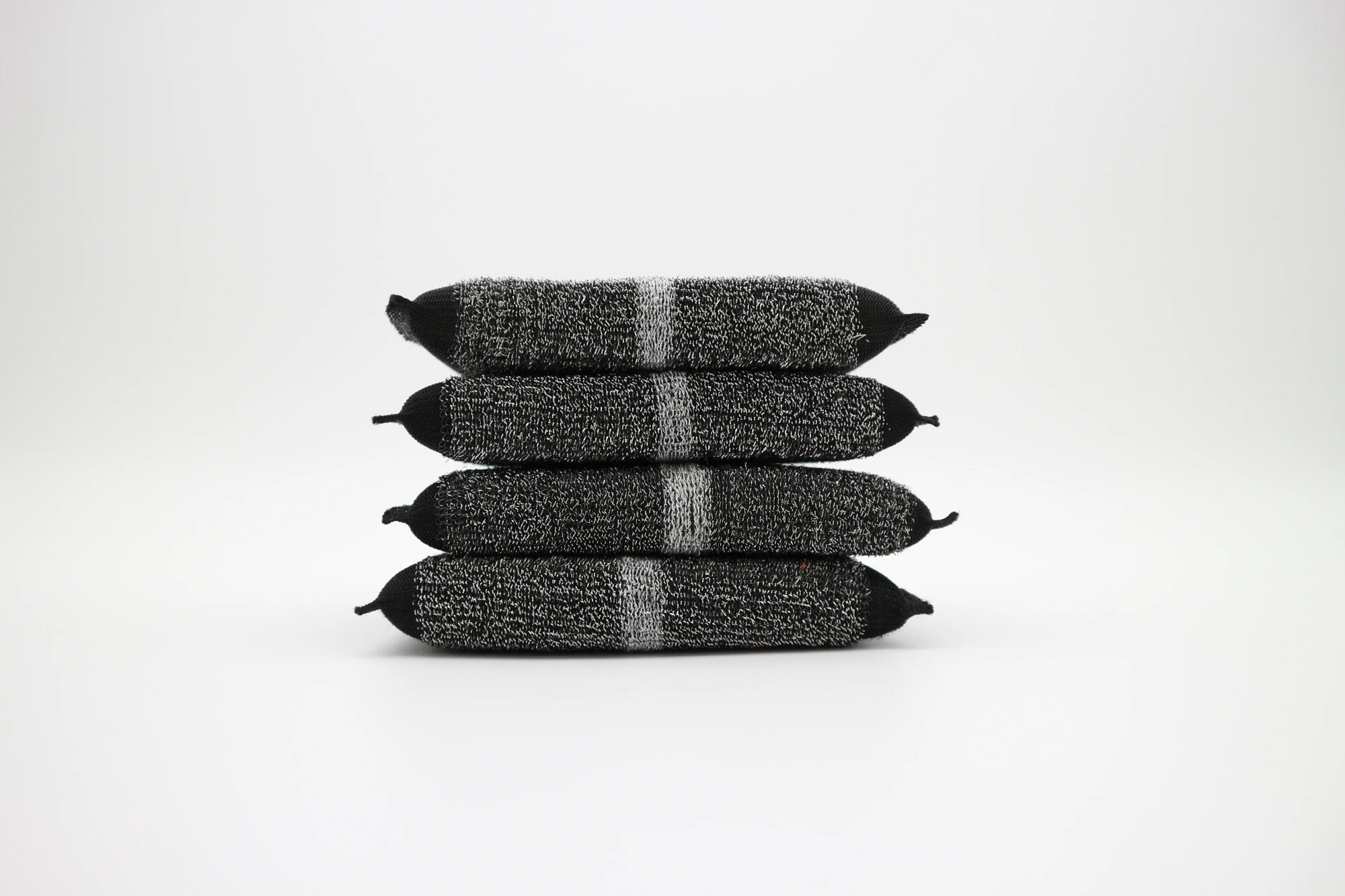 Dairy Black and White belt stainless steel sponge no rust and broken ultra tough Stains - Kitchen sponge by KOREA