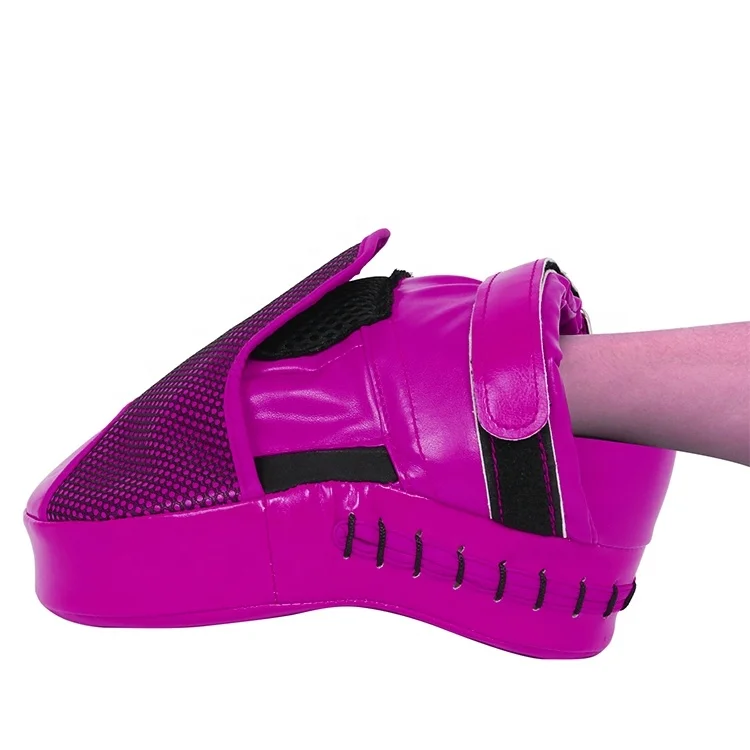 Curved Focus Punching Mitts Training Hand Pads Kick Pad For Taekwondo Twins Leather Pakistan Boxing Gloves