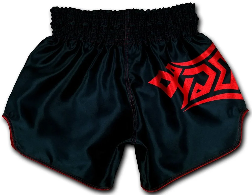 Custom Muay Thai Shorts Retro Unisex Teenagers Kick Boxing Mma Kickboxing Fighting Trunks Sports Short Pants For Men