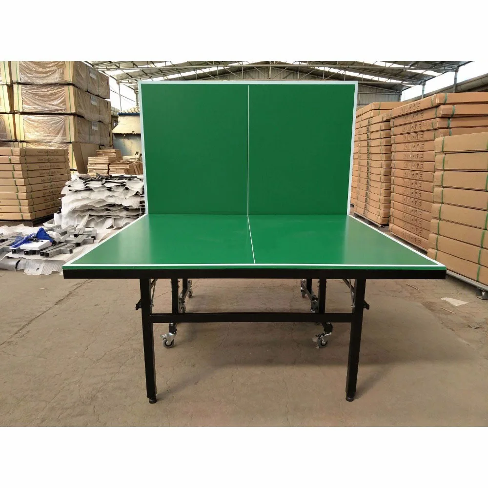 official size ping pong competition table folding and movable ping pong table