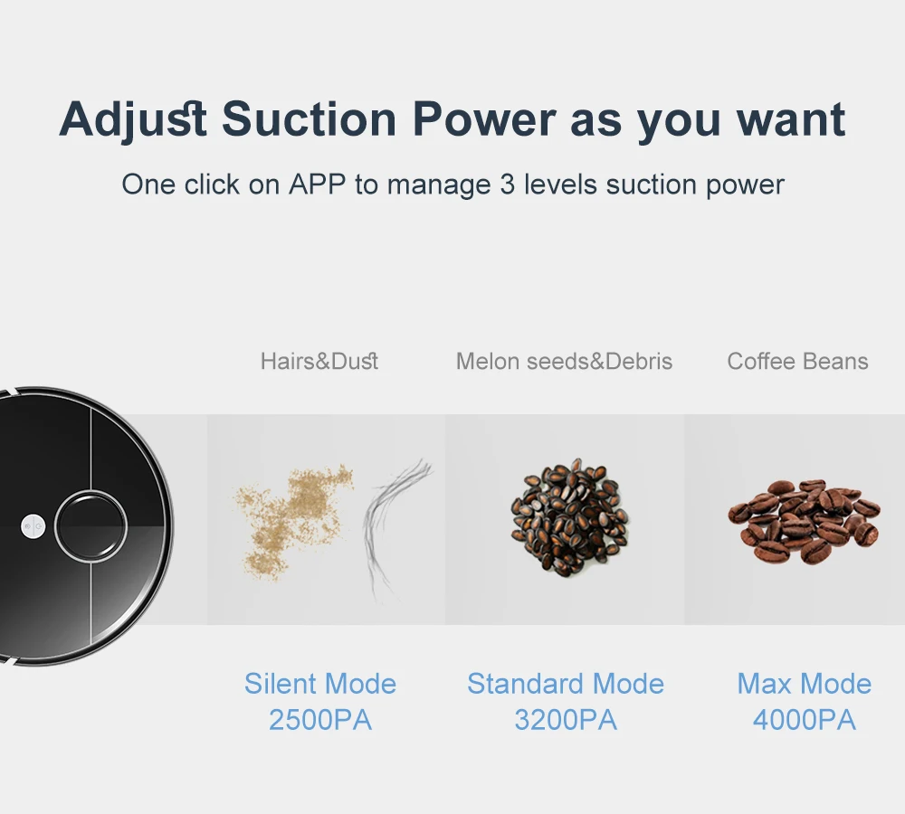 floor care robot home cleaner with Self Empty Base