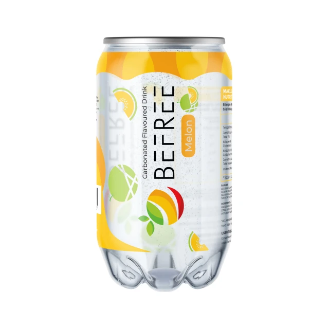 BeFree Melon Carbonated high premium quality malaysia halal 350ml fruity soda wholesaler Flavored  lowest OEM price Drink