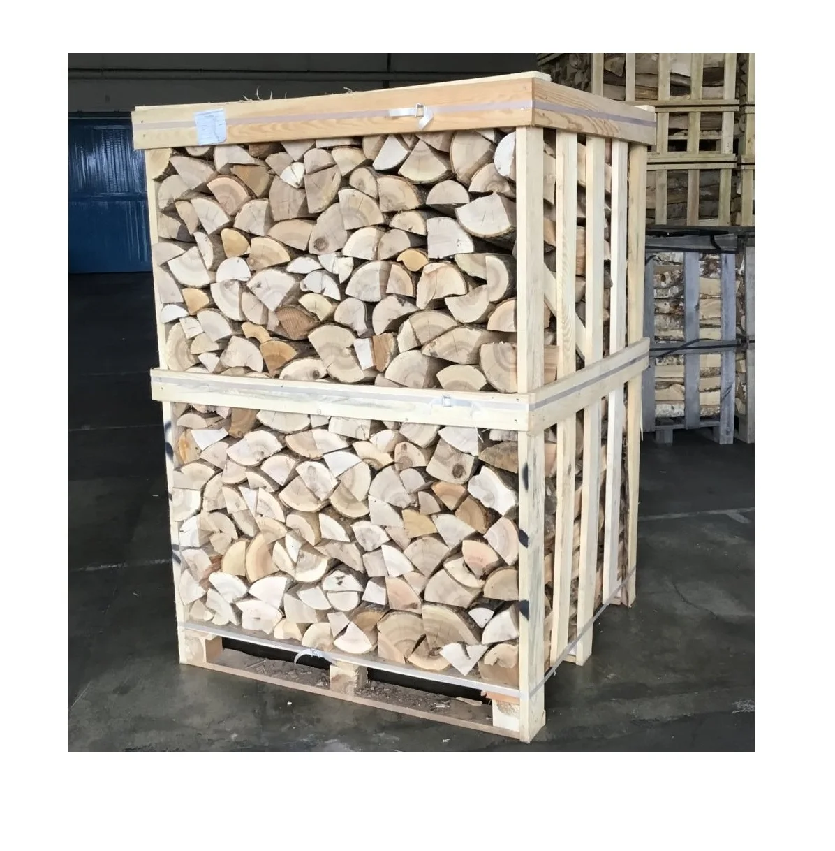 35 Litre Box of Kiln Dried Ash Logs-25cm Length, Best Firewood Hardwood Logs