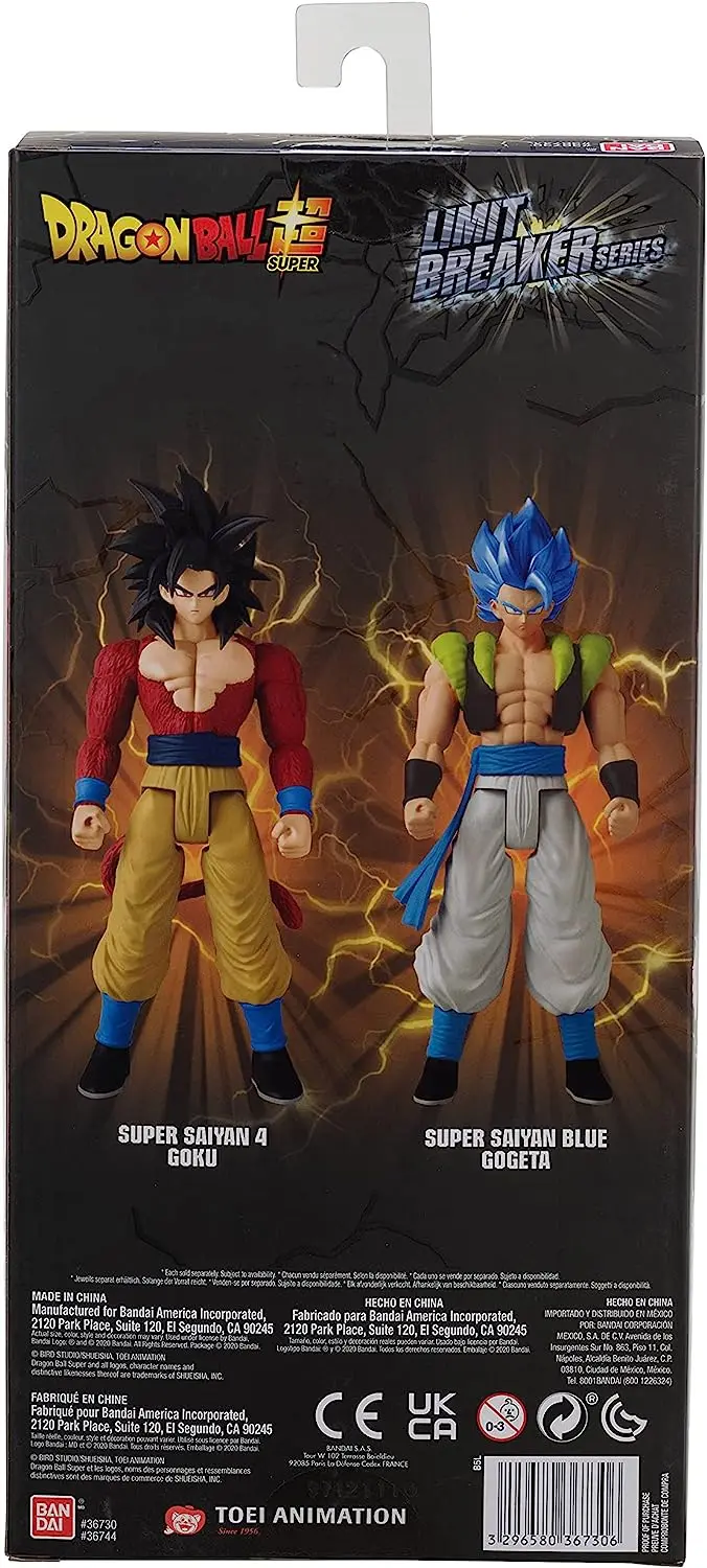 Super America Limit Breaker Super Saiyan 4 Goku 12 Figure Toys