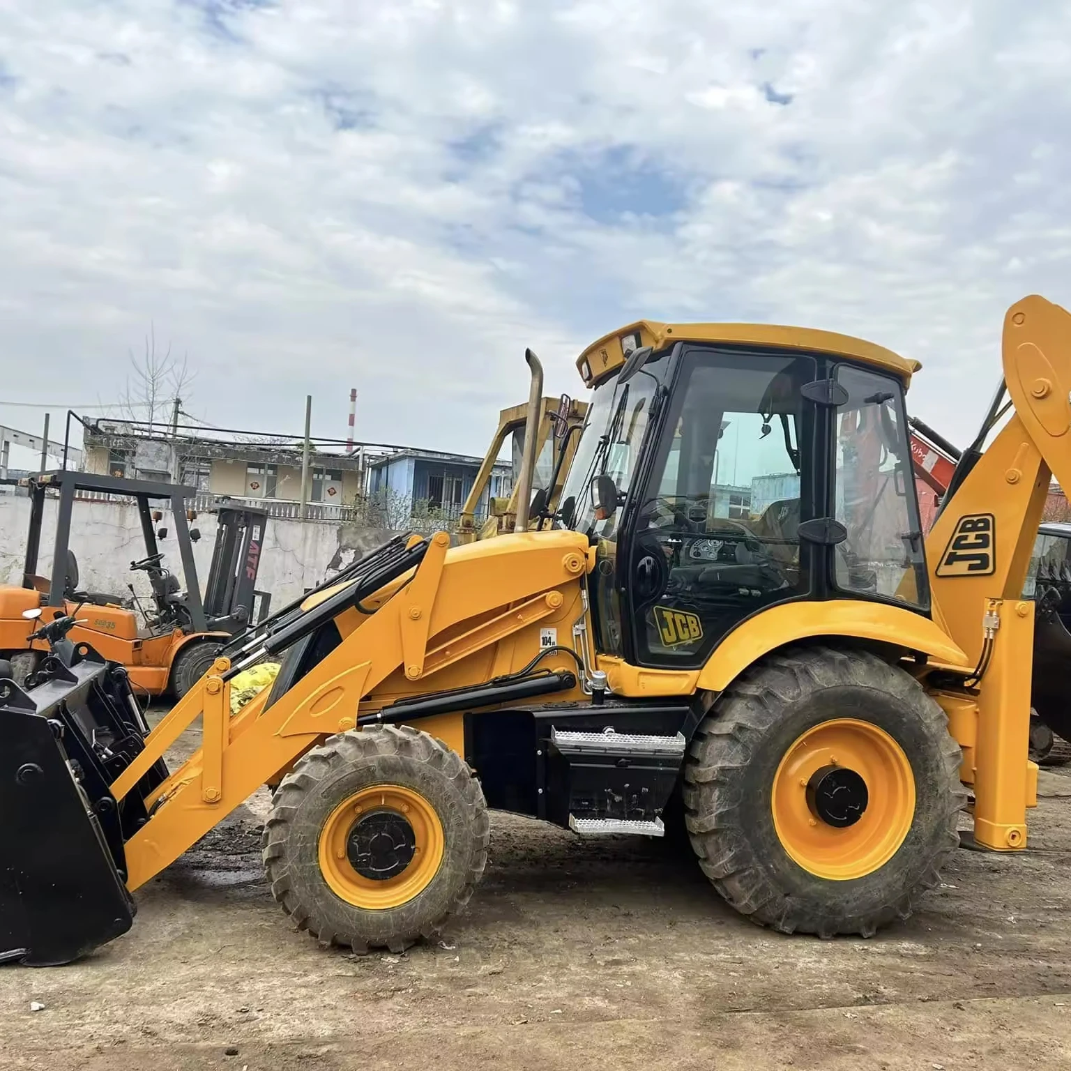 Used JCB 3CX Wheel Loader High Quality JCB 2CX Backhoe Wheel Loader For Construction Work