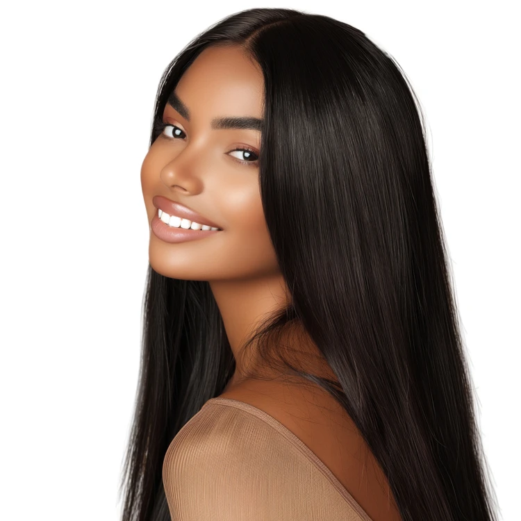 Great Standard Bangladesh Deep Wave Hair WIG Full Lace Wig 18 Inch 100% Virgin Human Hair