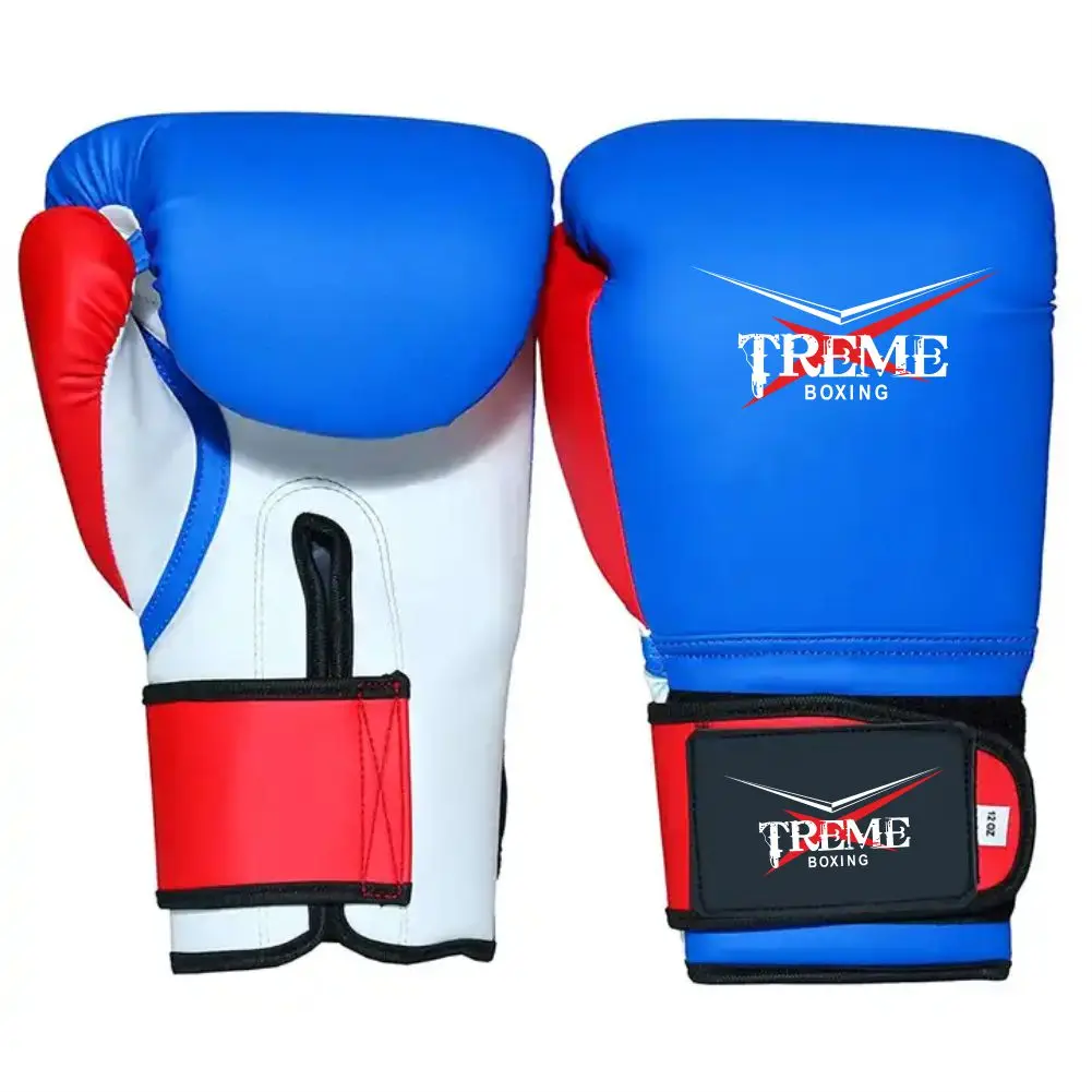 Professional Training Customized Premium Quality MMA Lace Up 100% Cowhide Genuine Leather Fight Glove High Grade Boxing Gloves