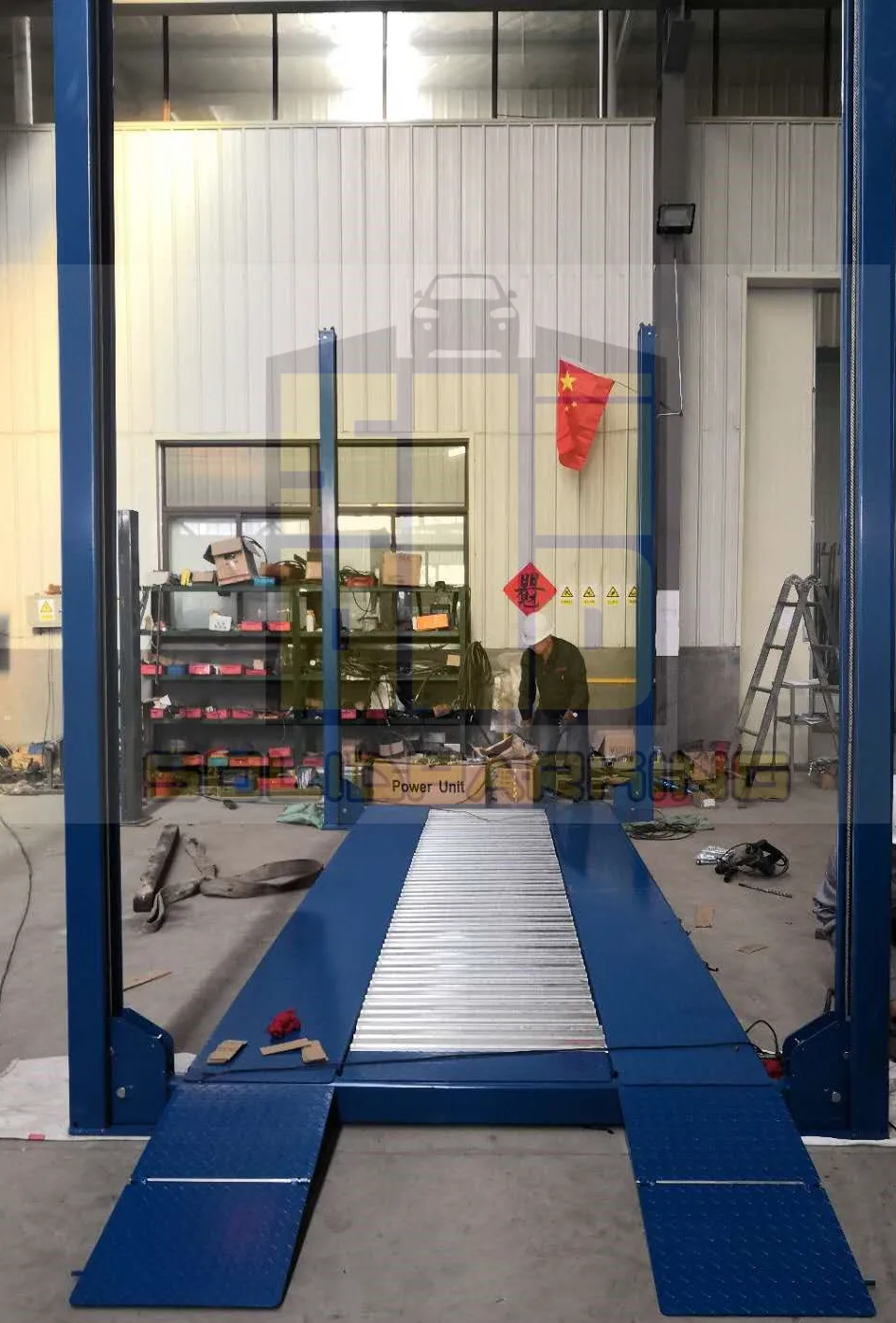 Factory Supply Garage Equipment 4t Four Post Car Lifter CE Approved