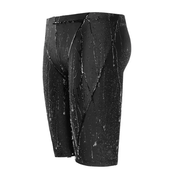 Men Performance Swim Jammers Custom Competitive Short Swim Jammer Professional Competition Man Tight