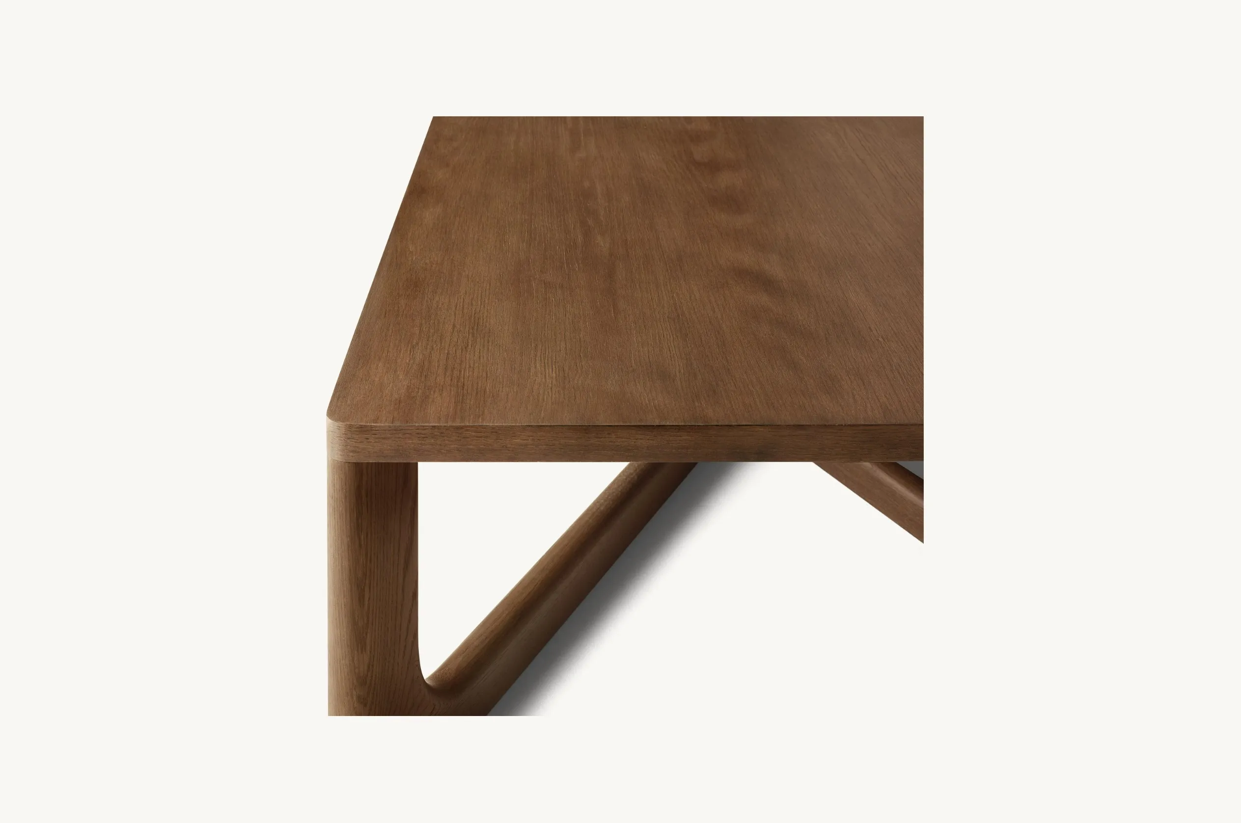 Breton Solid Wood Coffee Table for Living Room and Bedroom Home Furniture and Restaurants