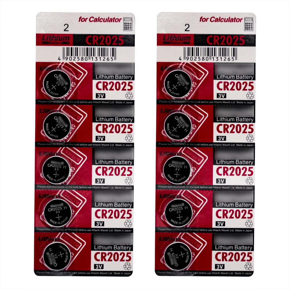 CR2025 3V  Button cell Battery For Smart devices motherboard