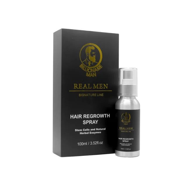 Wholesale Billionaire Man Hair Re-Growth Spray 100ml Preventing Hair loss