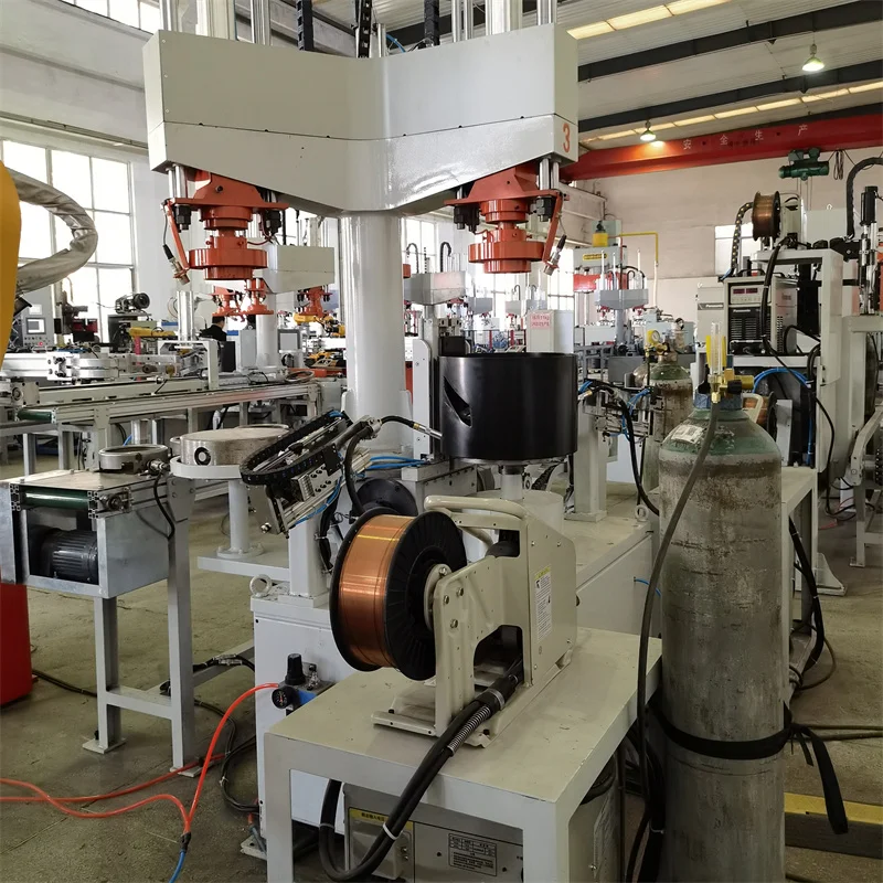 Valve Base Automatic Welding Fixture for LPG Gas Cylinder Production Line