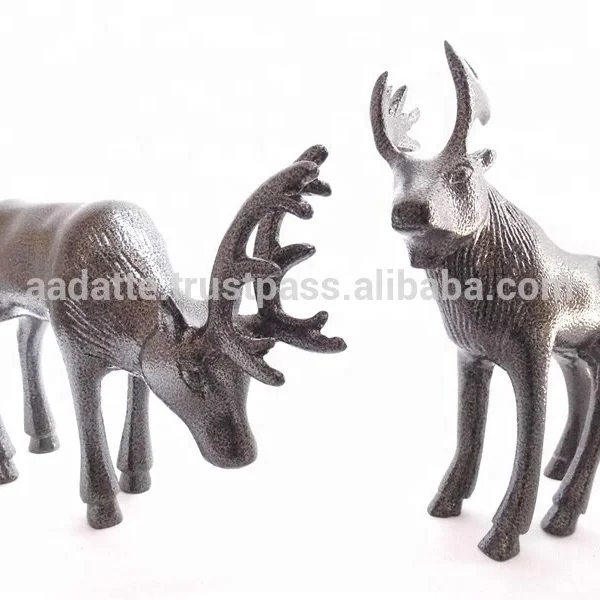 Animal sculpture copper figurine metal art craft wholesale price with logo engraving home decoration metal art craft