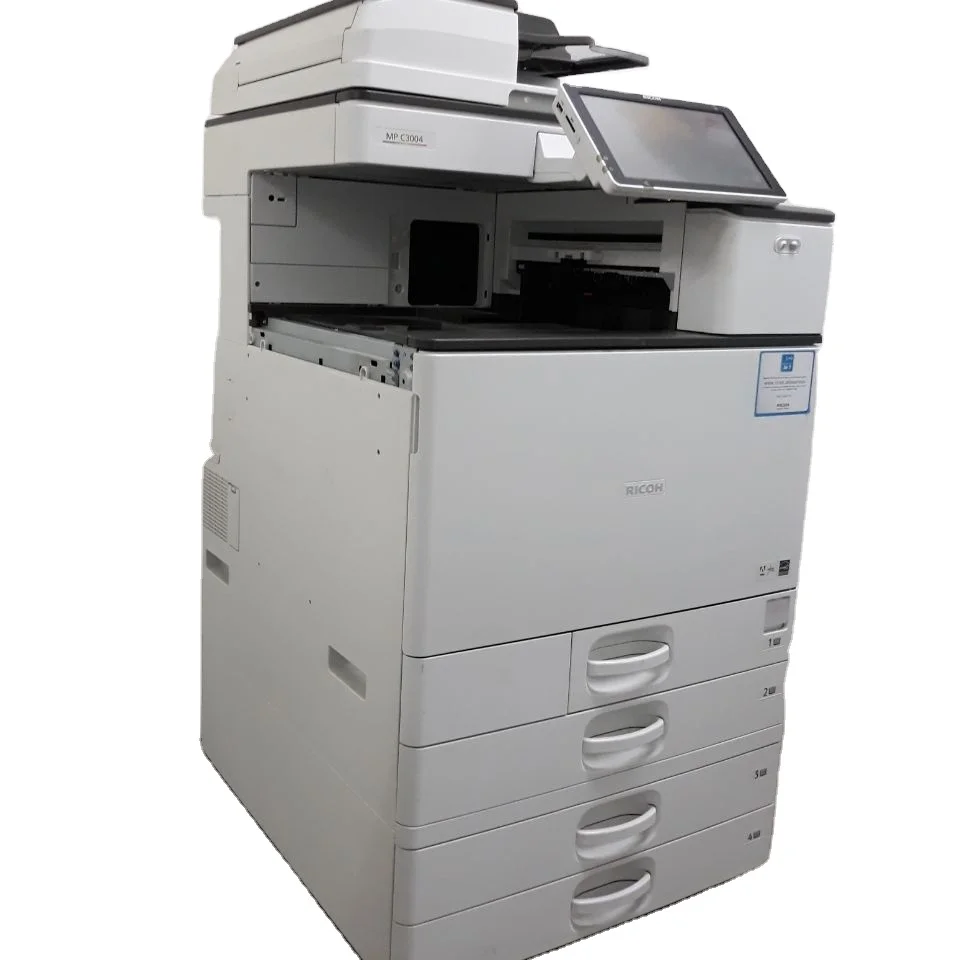 USED HIGH QUALITY MULTIFUNCTIONAL RICOH MPC 3004 WITH COPIER, PRINTER AND SCANNER SUITABLE FOR HOME AND OFFICE USE
