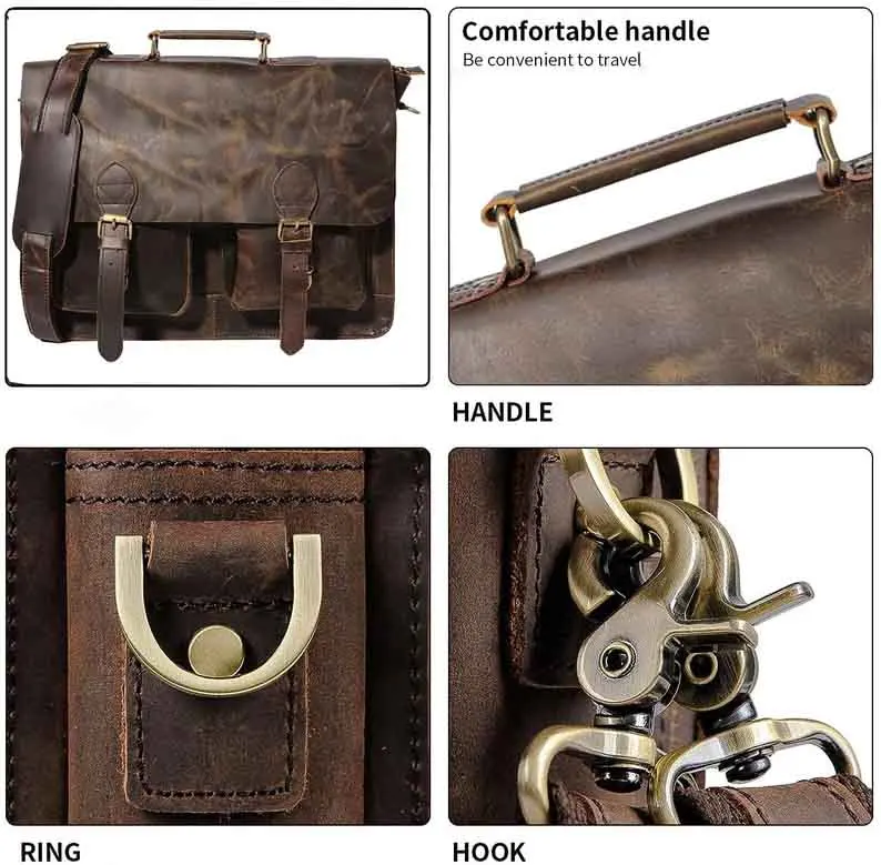 Laptop Case Sleeve Bag Durable Genuine Leather Laptop Bag Premium Quality Laptop Bag With Elegance Sophisticated Design