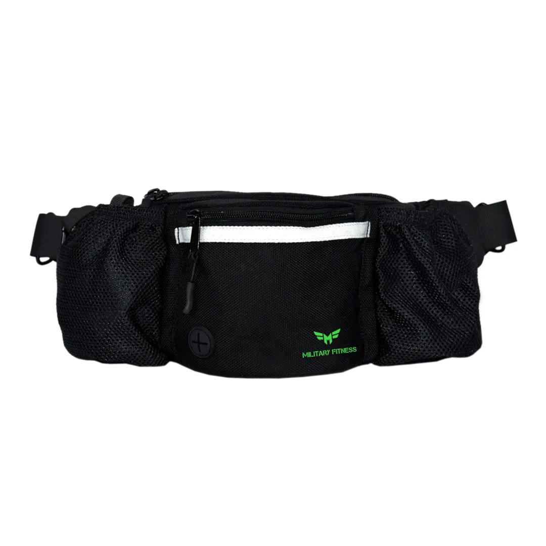 100% Polyester Tactical Gym Custom Fitness Black Backpack Tactical Adventure Bag Premium Quality Men Women Fanny Bags