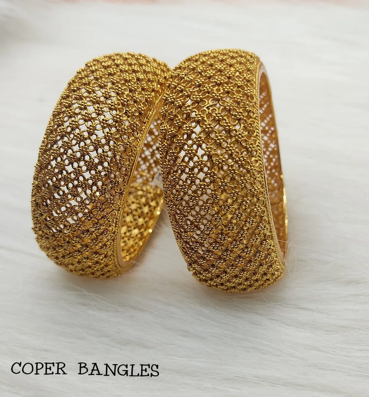 INDIAN JEWELLERY TRADITIONAL AND FASHIONABLE ANTIQUE COPPER GOLD PLATED BANGLES AND WOMEN WEDDING BRIDAL BANGLES WOMEN