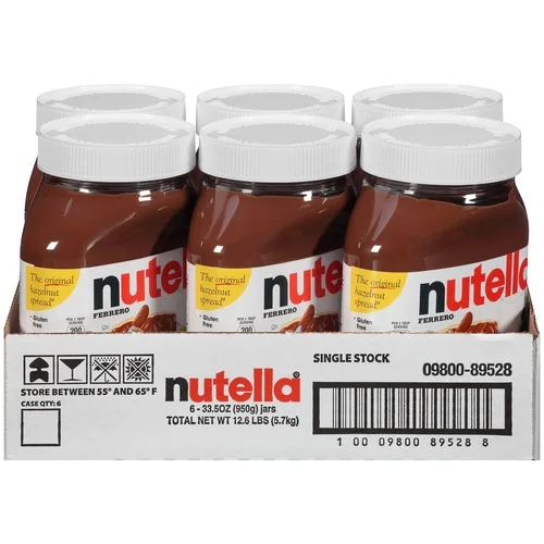 Шоколад Nutella на экспорт 1 кг 3 5 7 кг/Nutella 750 г/Nutella оптовая продажа/Лучшая