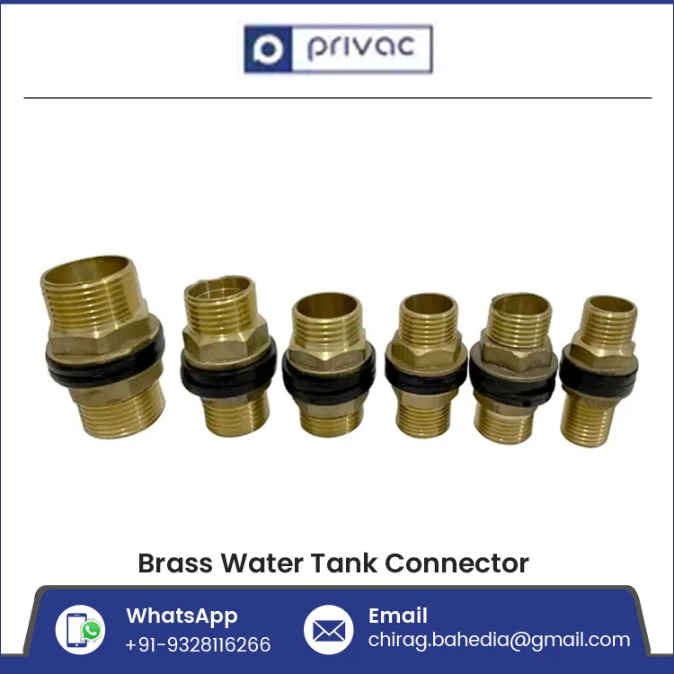 High Quality Custom Male To Copper Connector/Brass Fitting Pipe Brass Water Tank Connector