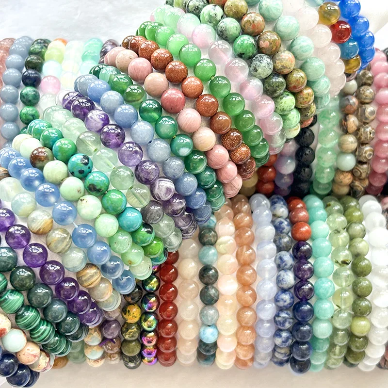 Natural Healing Gemstone Bracelets Crystal Beaded Bracelets Wholesale Stone Bracelets For Daily Wear Or Gifting
