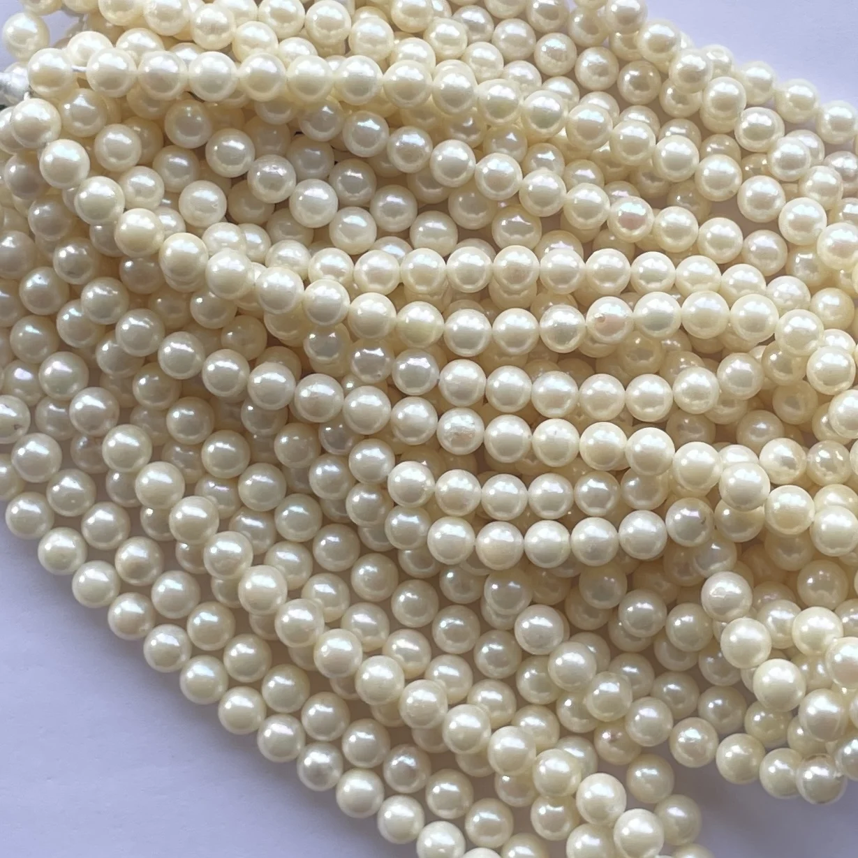 7mm Natural White Yellow Color Freshwater Pearl Stone Round Beads Strands Strings from Manufacturer Online India Alibaba 2024