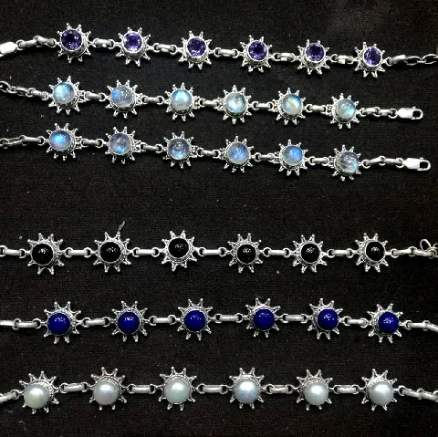 Silver Chunky Bracelets