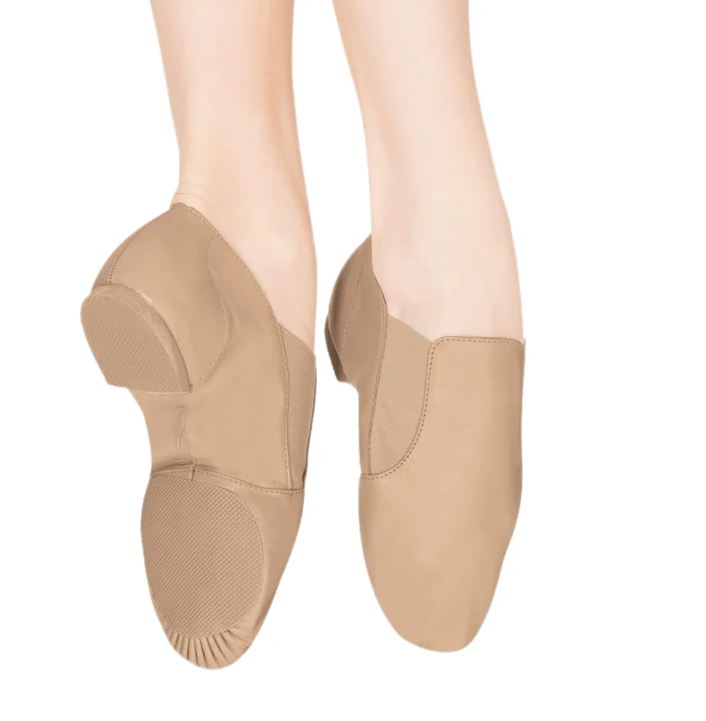 New Arrival Upper Slip-on Jazz Shoe for men comfortable flat dance shoes