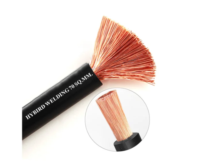 Hybrid 70 Sq.mm. Audio Video Welding Cable 0.20mm/2228 St. 54.5 x 18.5 cm 100 M Synthetic Rubber Thailand Laser Welder Machine