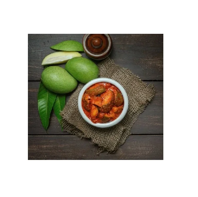 Raw Mango Pickle for Regular Eatable Authentic Taste with Chapattis and Rice Available for Export from India