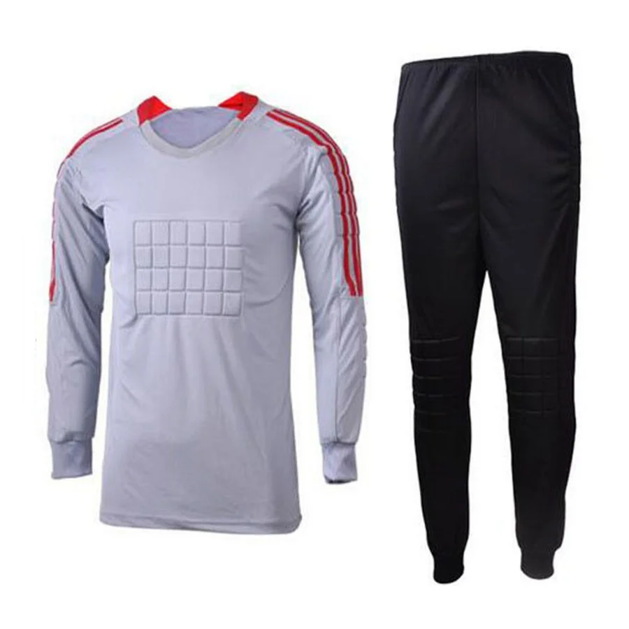 Оптовая продажа, спортивная одежда, футбольные штаны с длинным рукавом, комплект из дышащей одежды для вратаря из Пакистана
