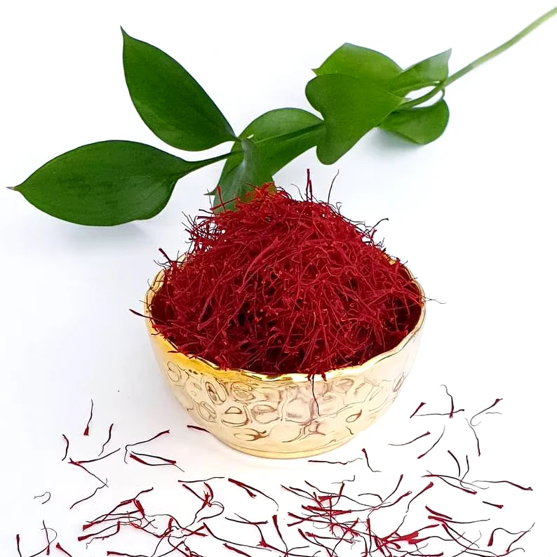 Organic Dried Saffron Powder Stylish Organic Cultivation