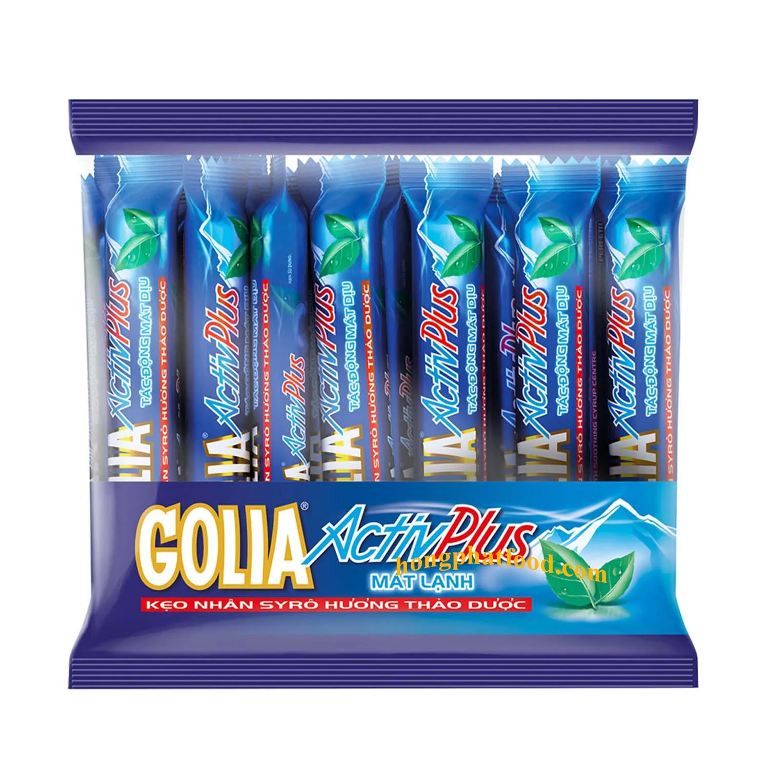 Good price goliaa active plus herbal candy 472g x 24 Bags X 16 Bars mint lozenges hard candy export Confectionery