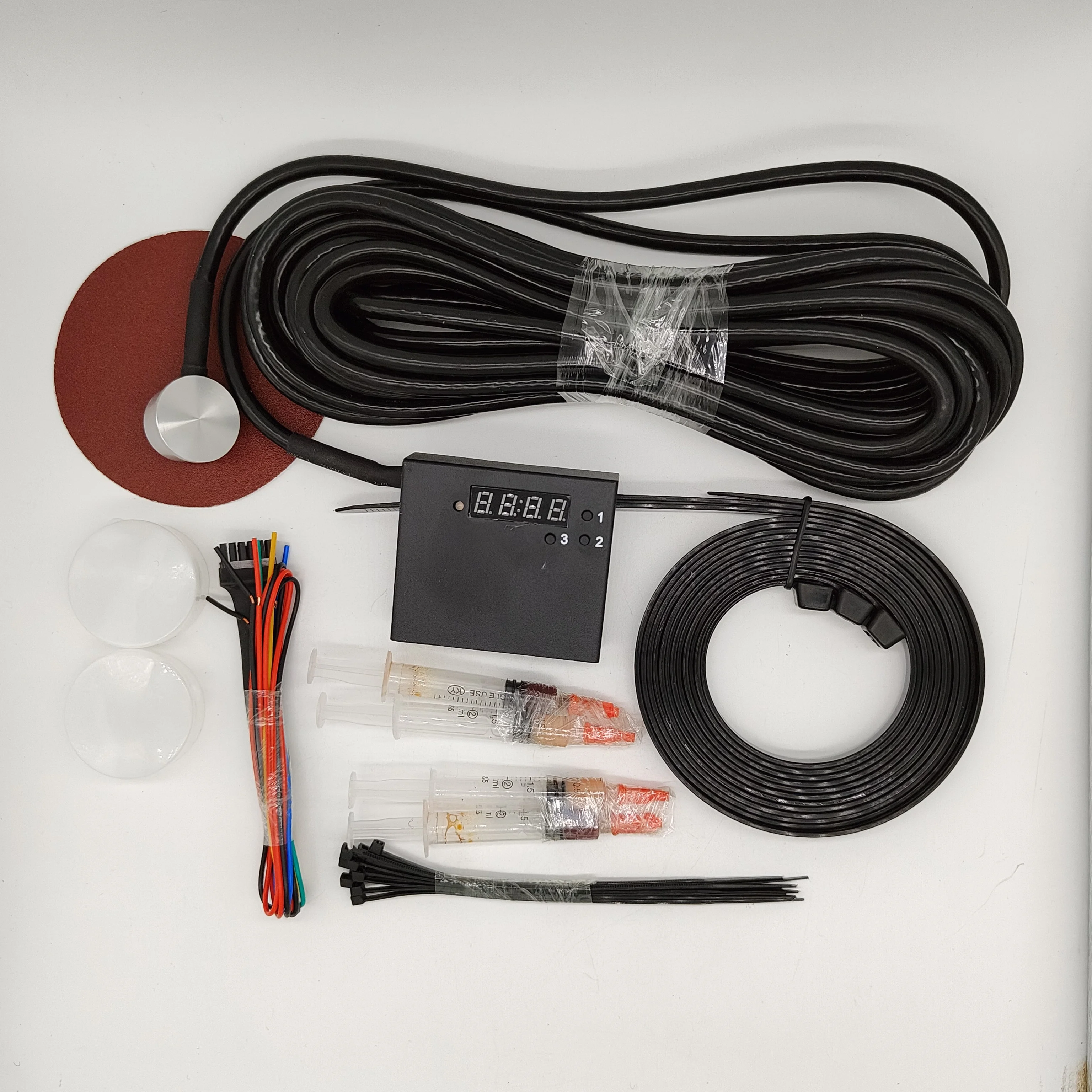 Ultrasonic oil level sensor vehicle fuel quantity monitoring Ultrasonic fuel sensor