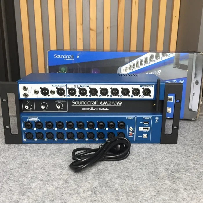 SUPER SALES FOR New Soundcrafts Ui24R 24-Channel Digital Mixer Available Discount Brand New