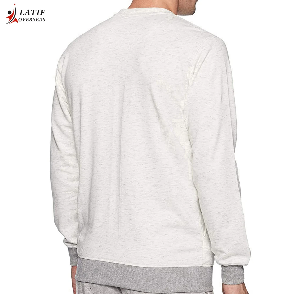 New Best Low MOQ Light Price Custom Men Crew neck O-Neck Sweatshirt Winter Shirt long Sleeve