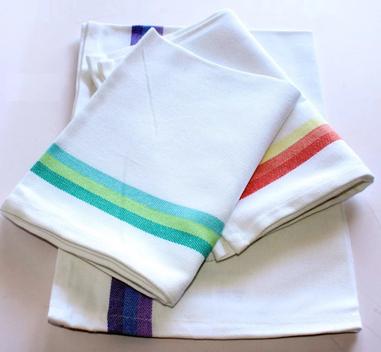Kitchen Towel Glass Cleaning Customized Home Industrial Wholesale Manufacturers 100% Cotton Best Quality Natural Fiber Cheap