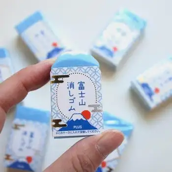 PLUS 36-591 Fun Eraser Creative Eraser Mount Fuji Eraser Fun Stationery Blue Mount Fuji