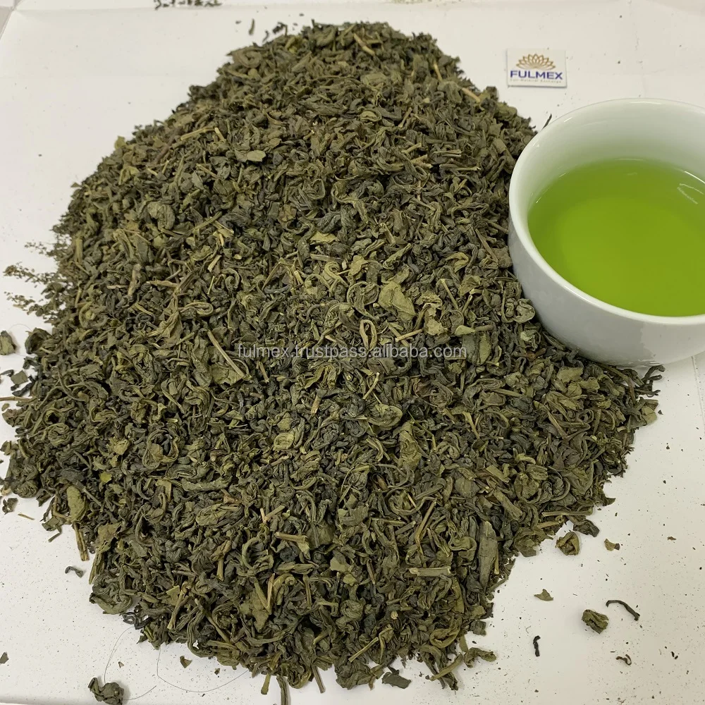 Green tea Super Pekoe 1.599$ organic tea nice water color free sample Vietnam manufacturer hot selling packing bag