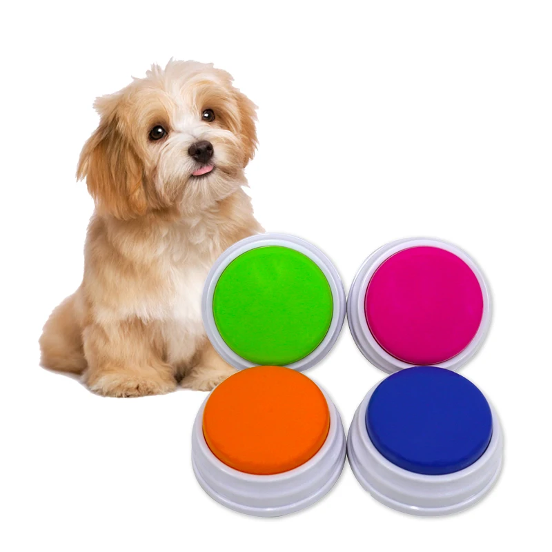 OEM Electronic Voice Recording Portable Sound Effect Game Button Funny Pet Dog Button Buzzer