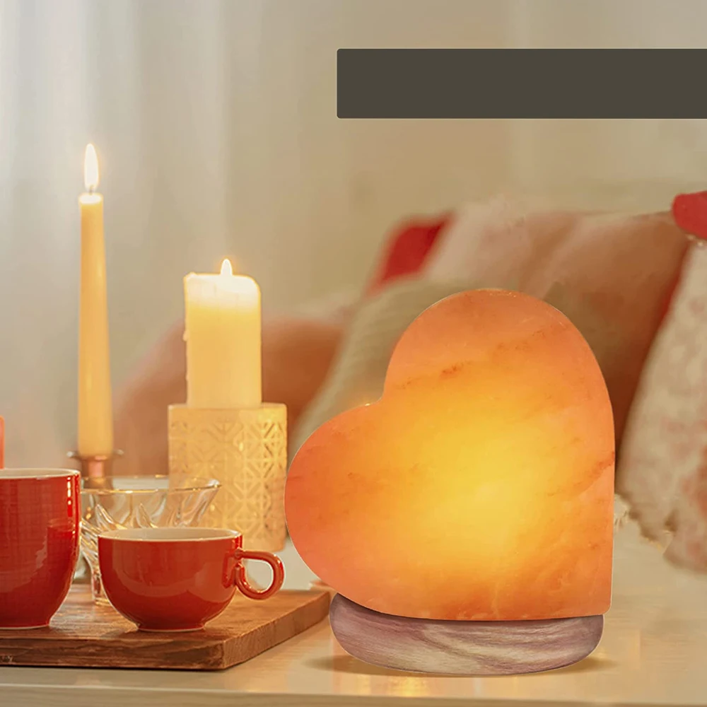 Dimmer Switch Wooden Crystal Rock Large Stone Base Natural Decoration Pakistan Pink Himalayan Salt Lamps