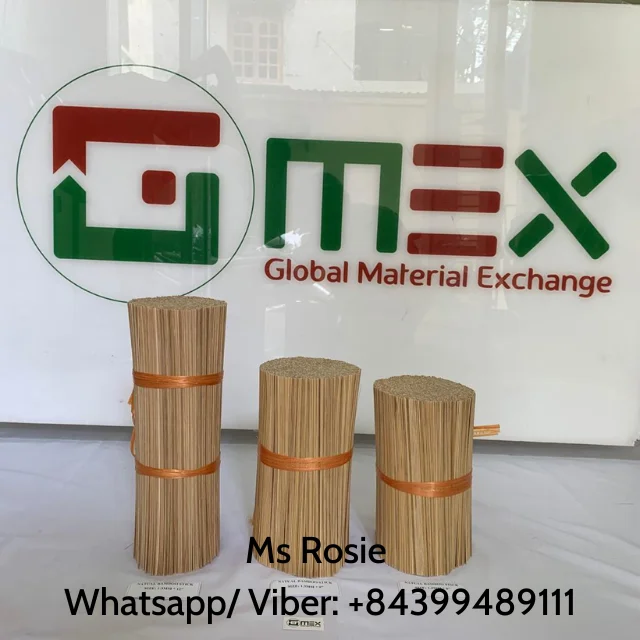 bamboo round stick making machine, best price bamboo sticks , GMEX Vietnam sticks premium quality bamboo incense sticks