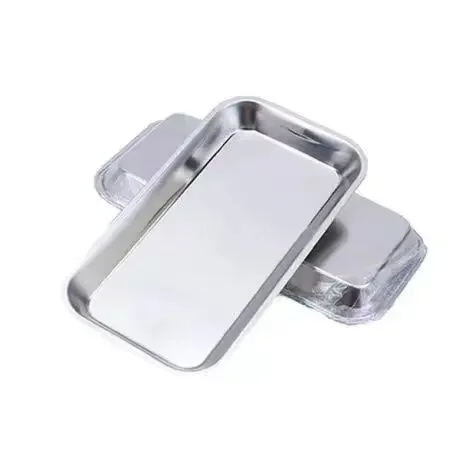 Mobile Stainless Steel Medical Instrument Table Easy To Clean Surgical Tray Table Durable Surgical Tool Table With Casters